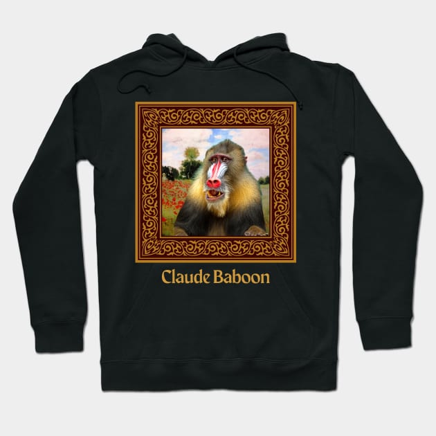 Claude Baboon Hoodie by Artsy Y'all